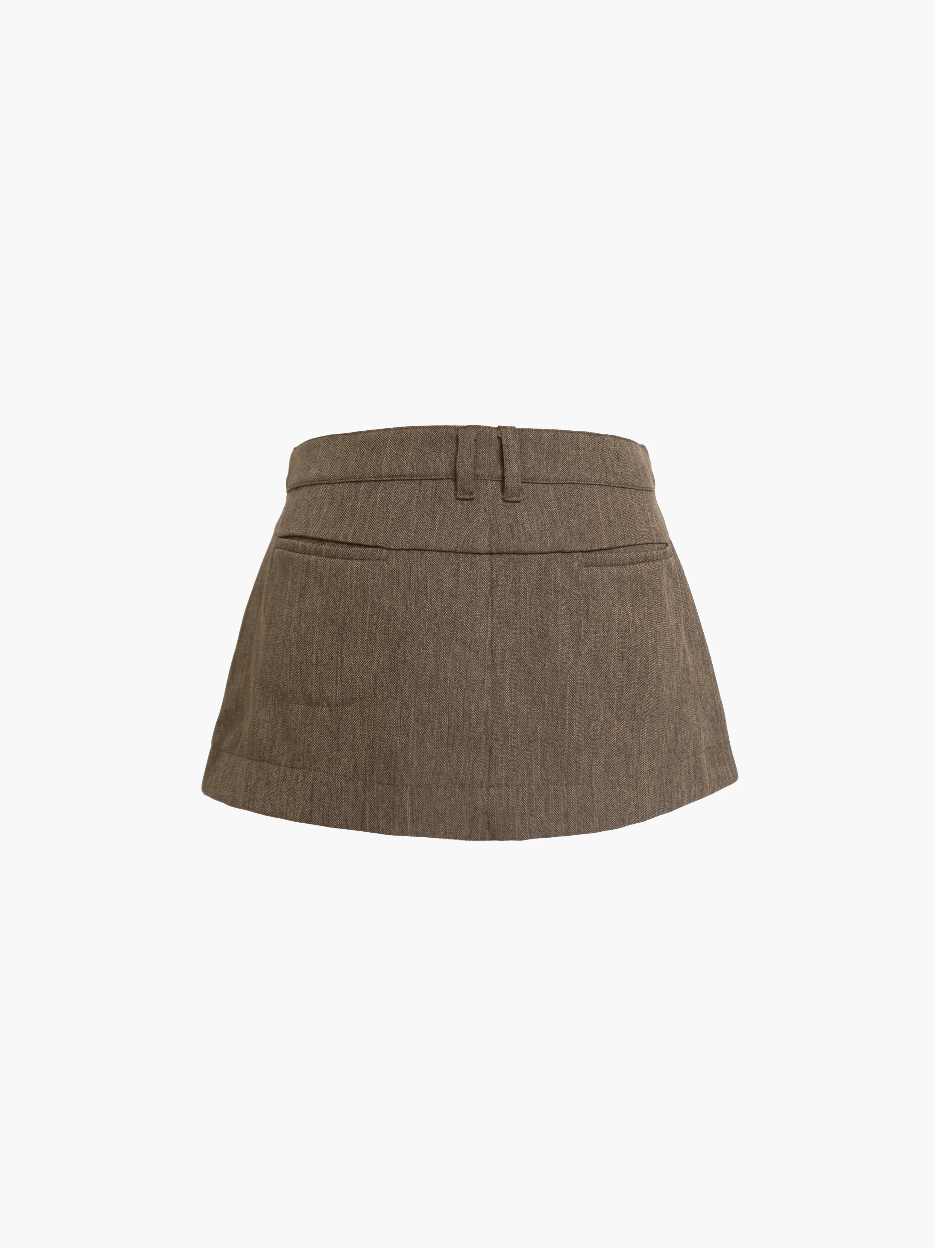 Button Suit Mini Skirt - Image 12