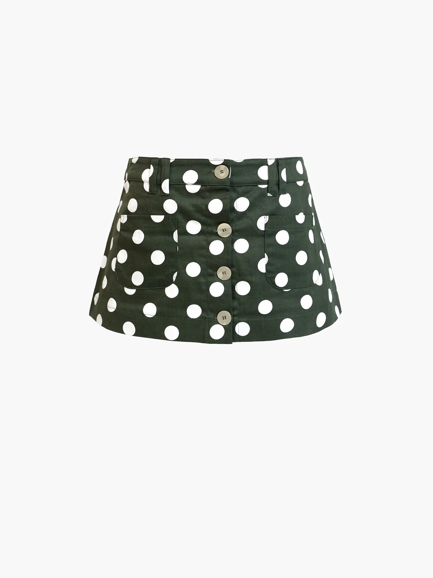 Button Suit Mini Skirt - Image 6