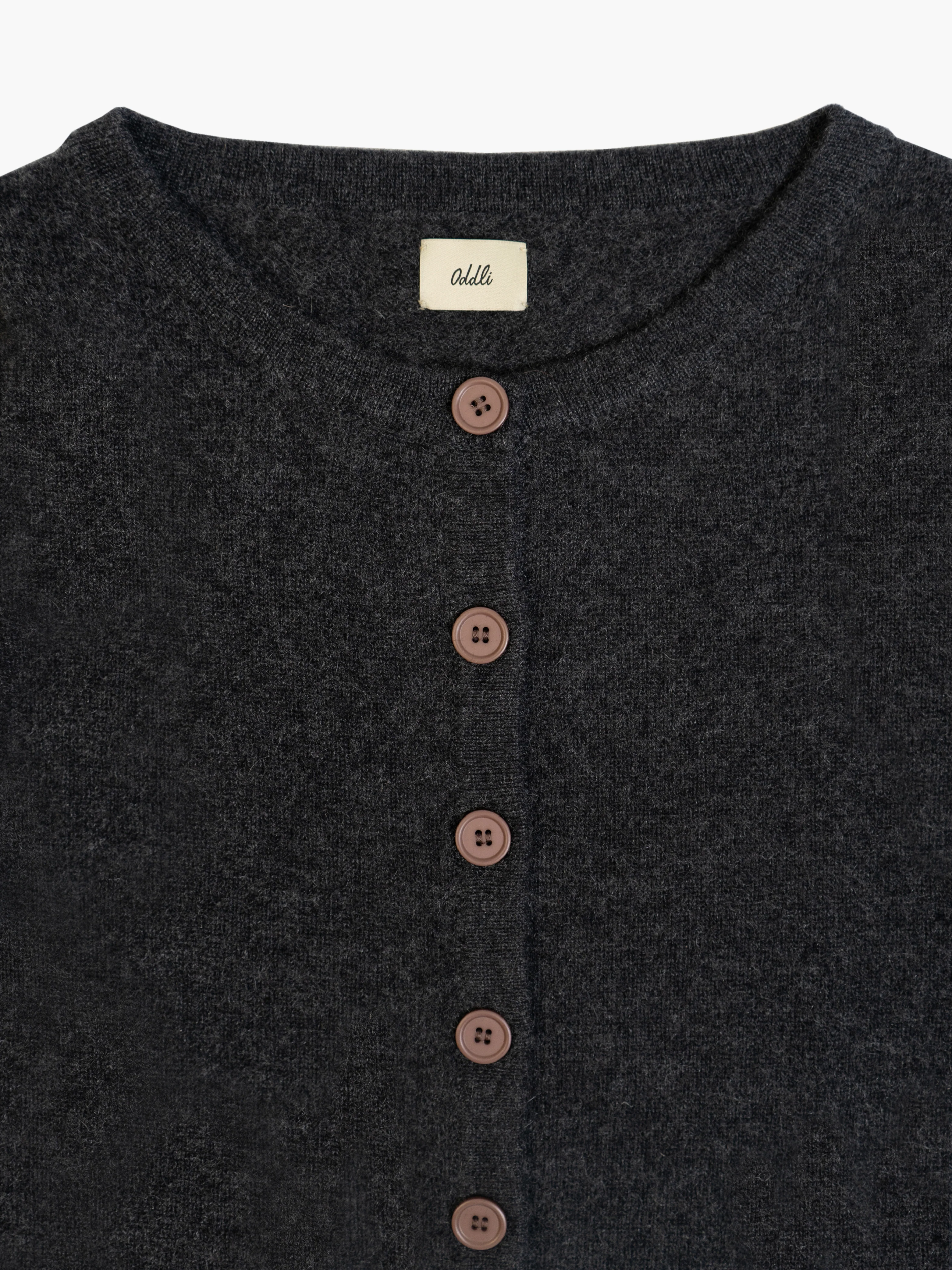 Long Sleeve Cashmere Cardigan - Image 12