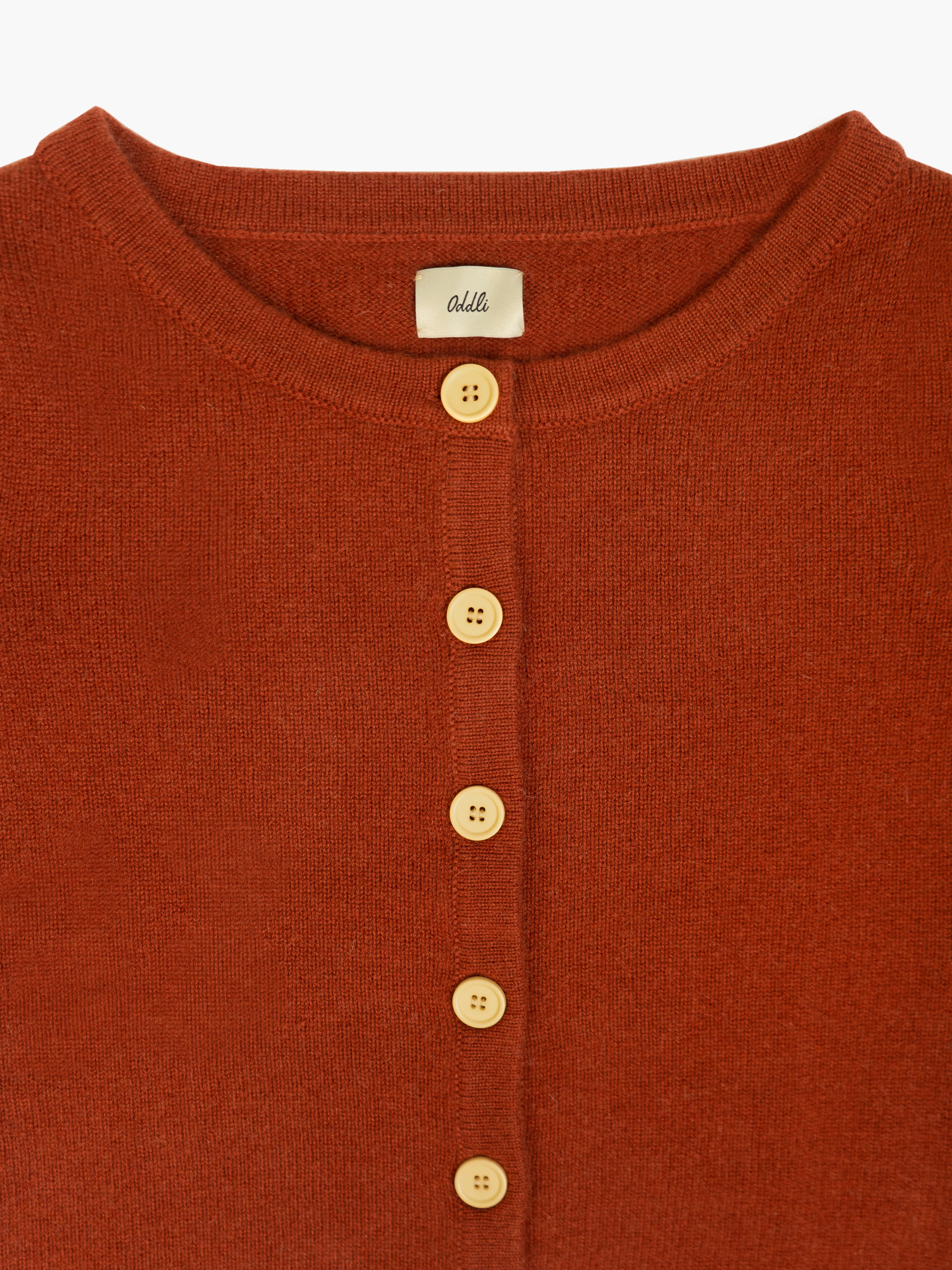 Long Sleeve Cashmere Cardigan - Image 17