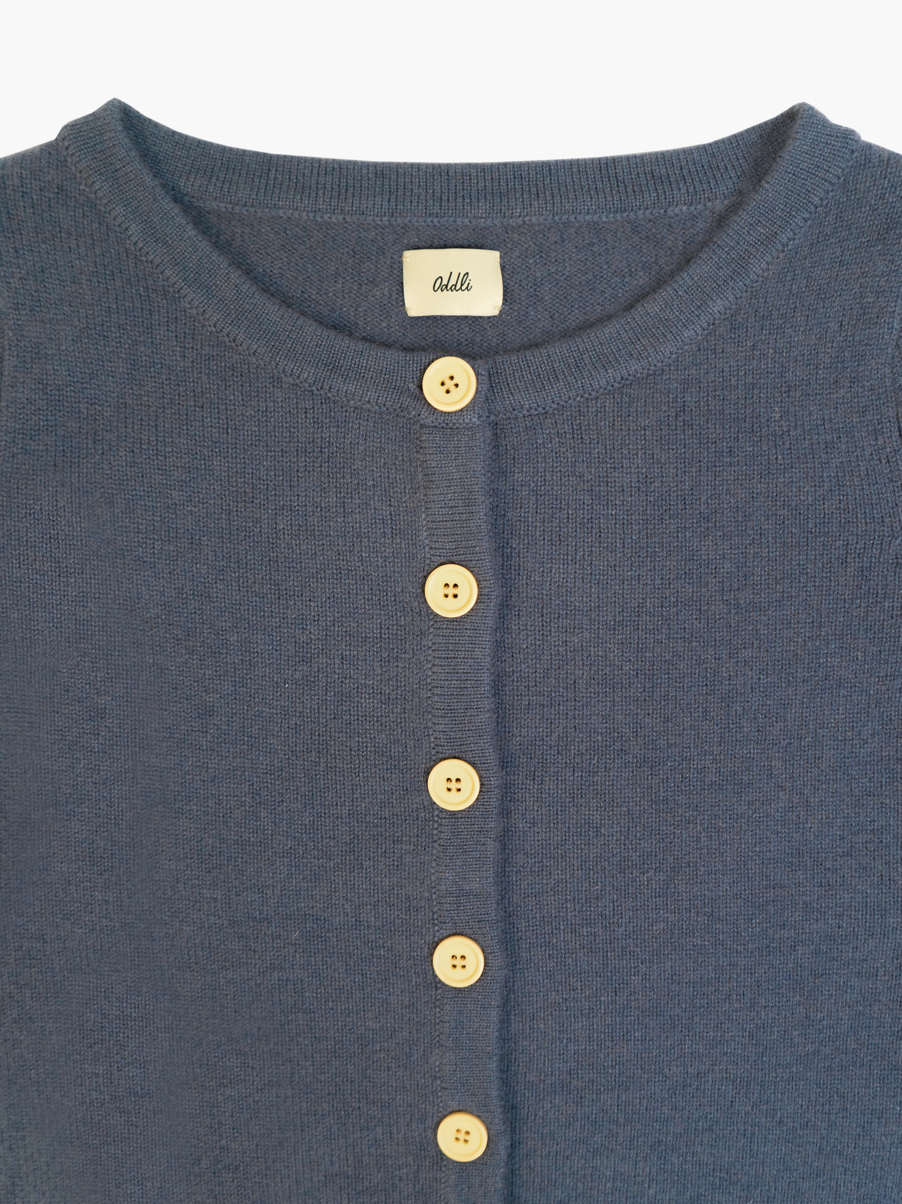 Long Sleeve Cashmere Cardigan - Image 8