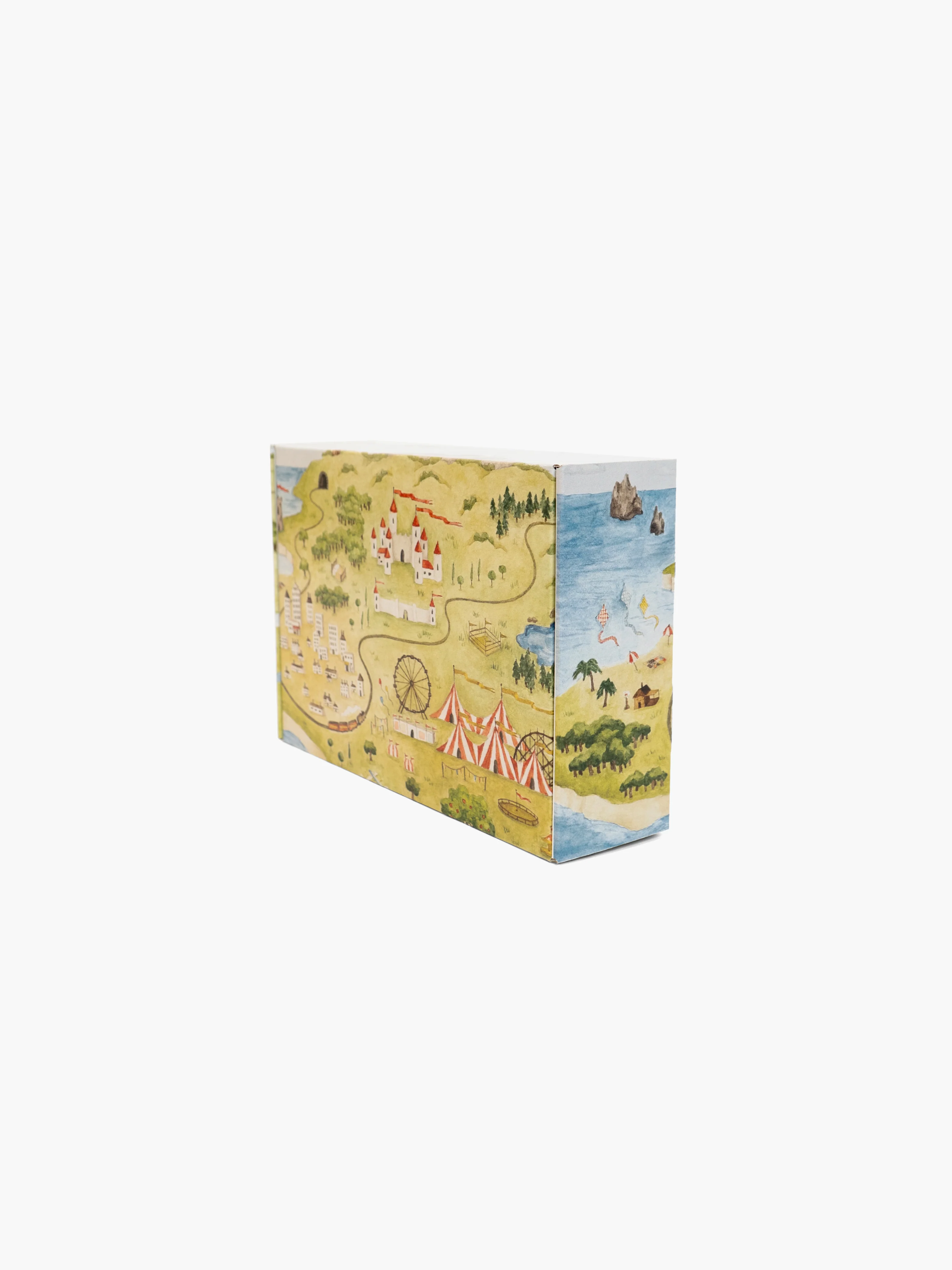 Hand Painted Oddli World Map Box - Image 4