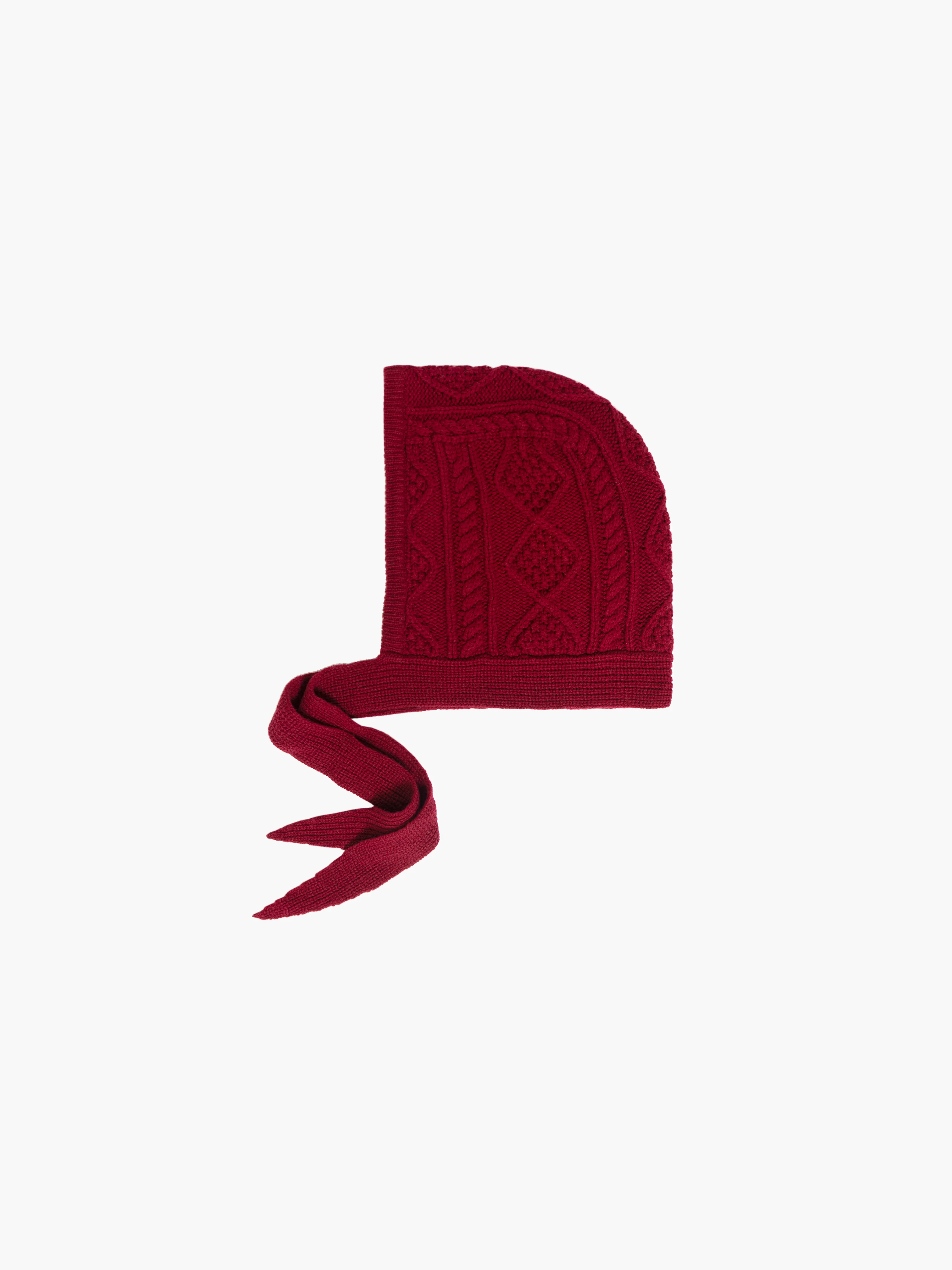 Cable Knit Bonnet - Image 4