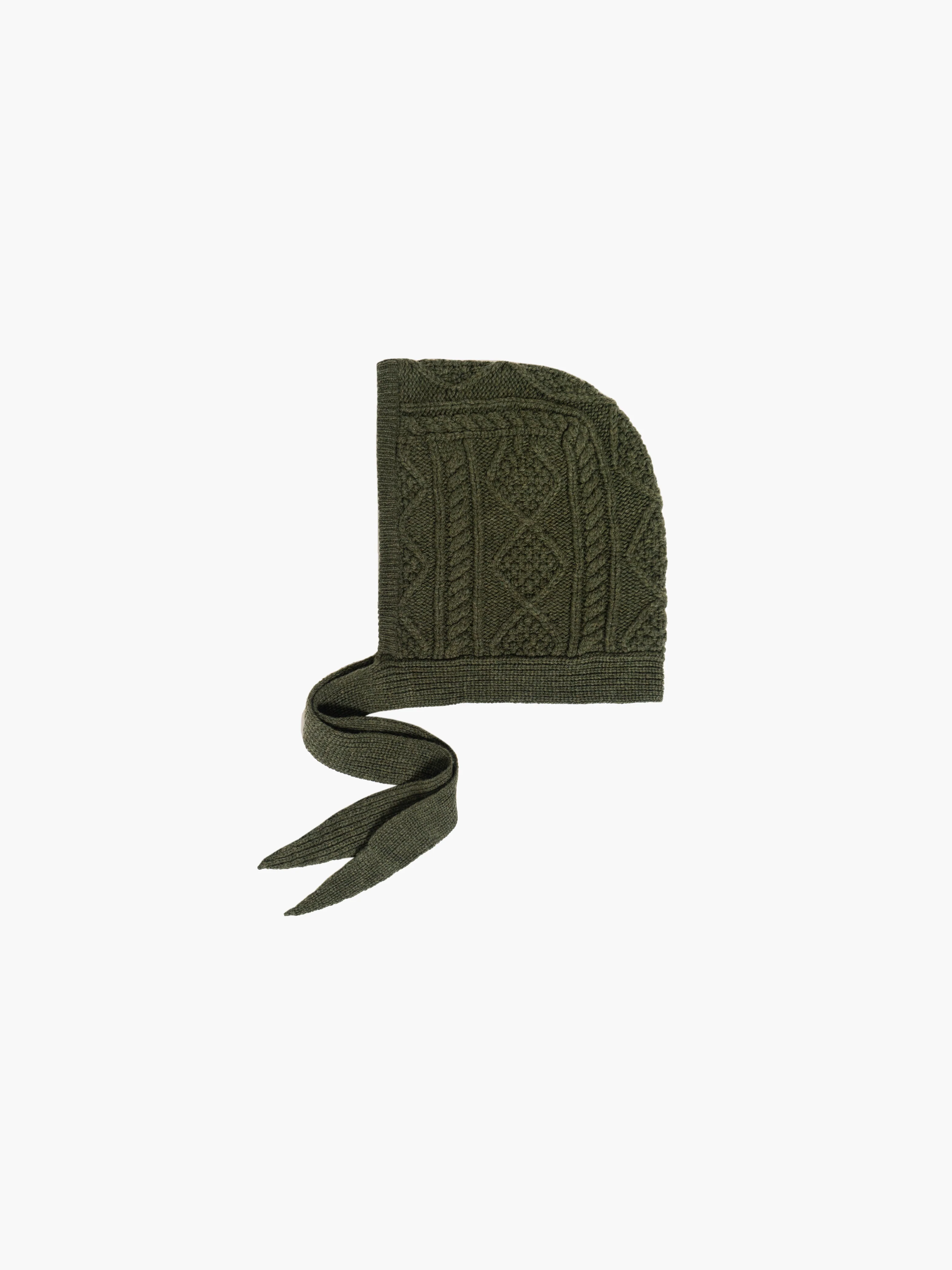 Cable Knit Bonnet - Image 6