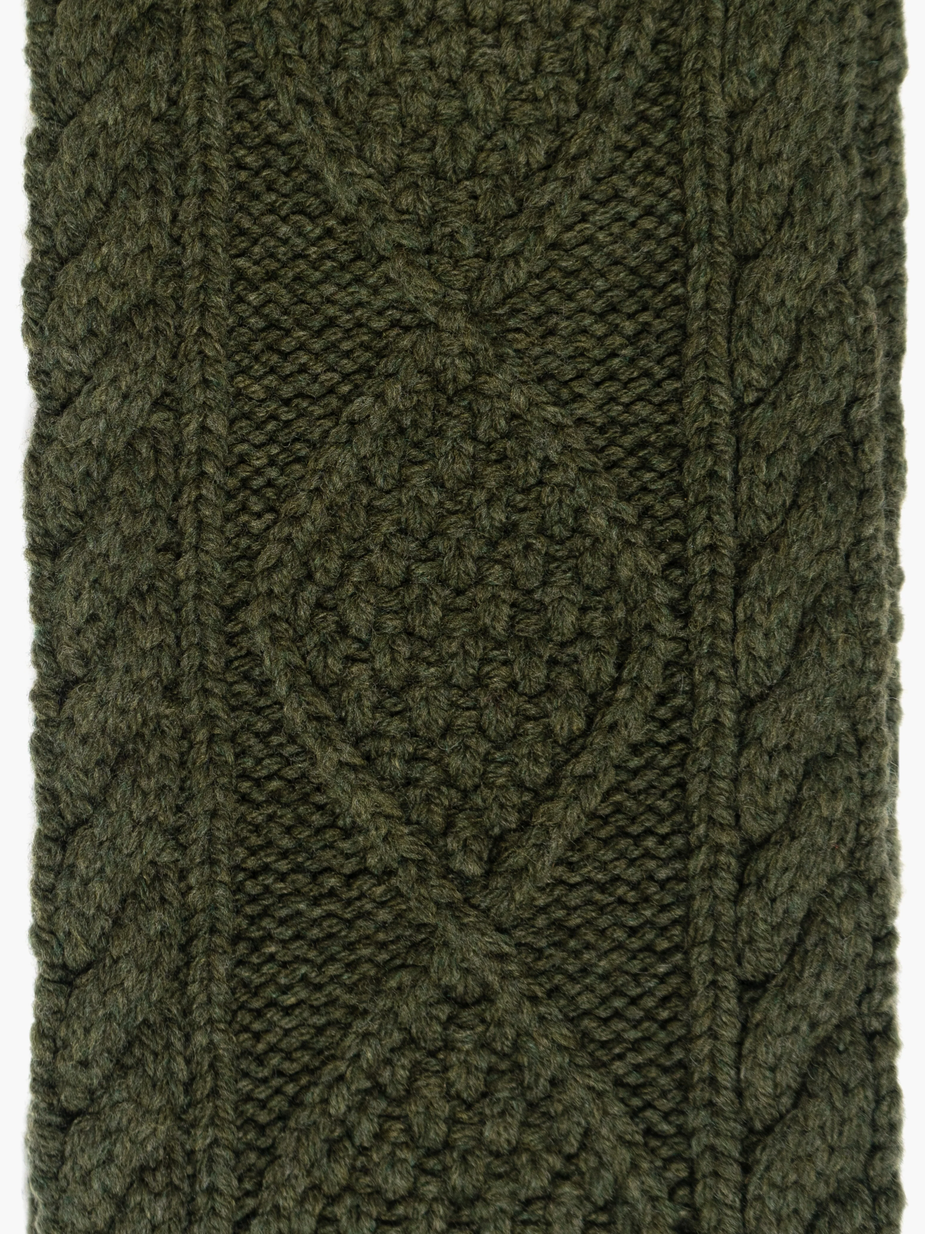 Cable Knit Skinny Scarf - Image 13