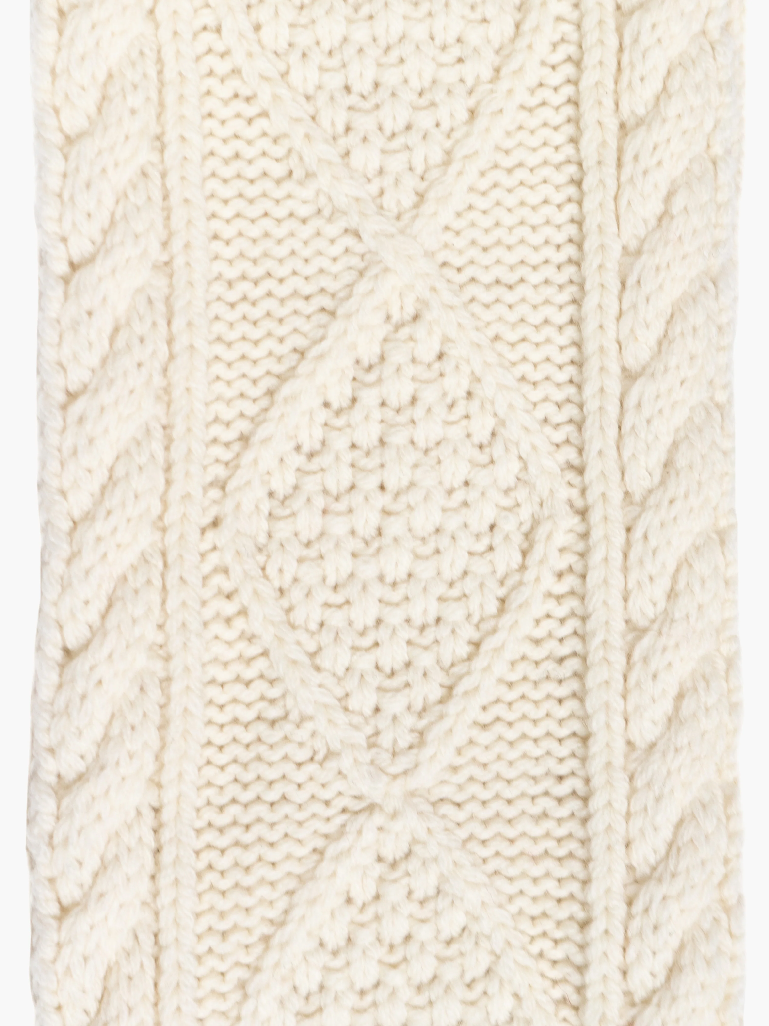 Cable Knit Skinny Scarf - Image 23
