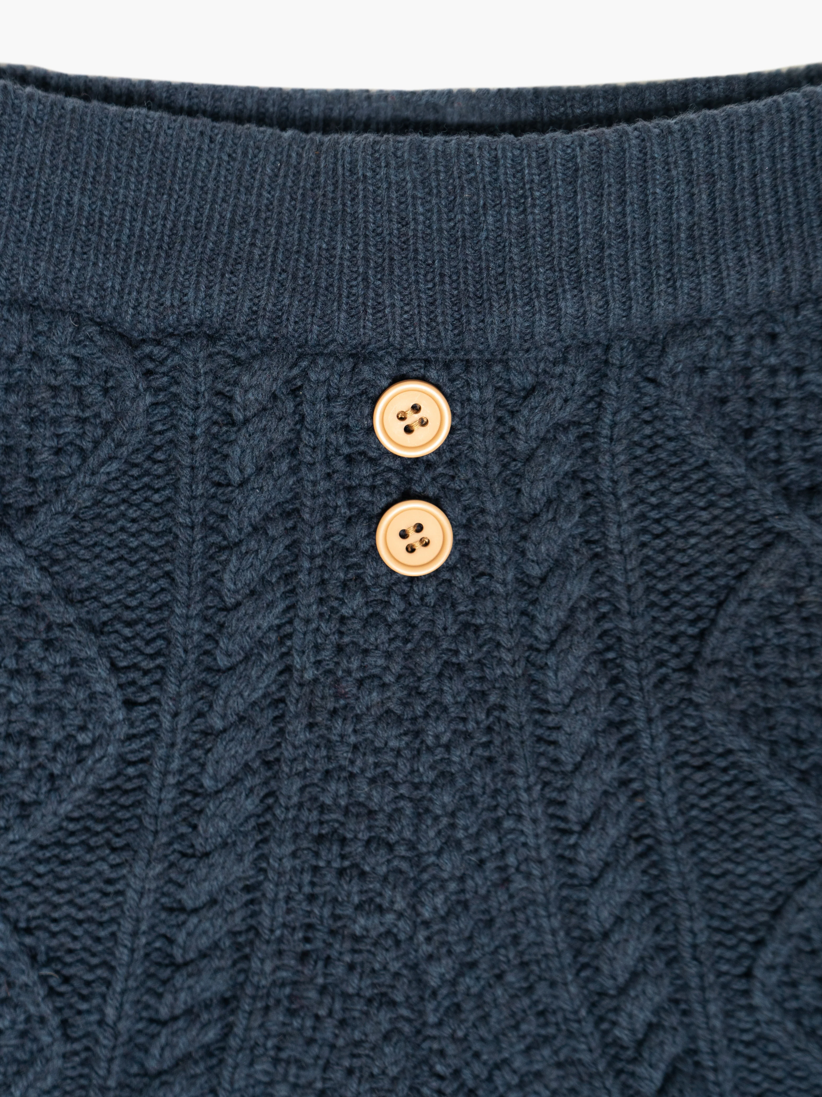 Cable Knit Mini Shorts - Image 6
