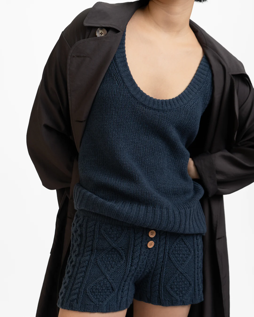 Cable Knit Vest - Image 7
