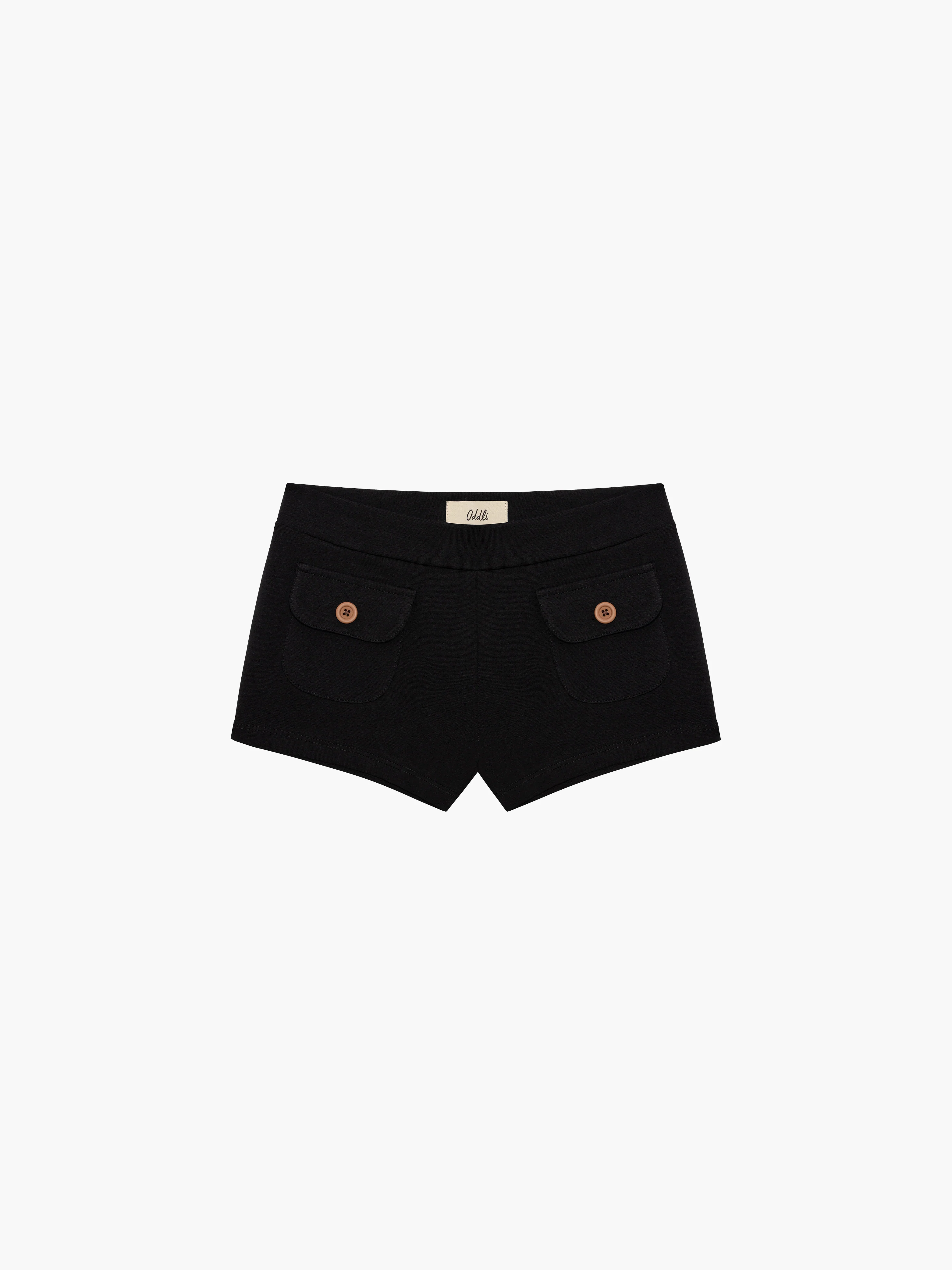 Button Mini Shorts - Image 10