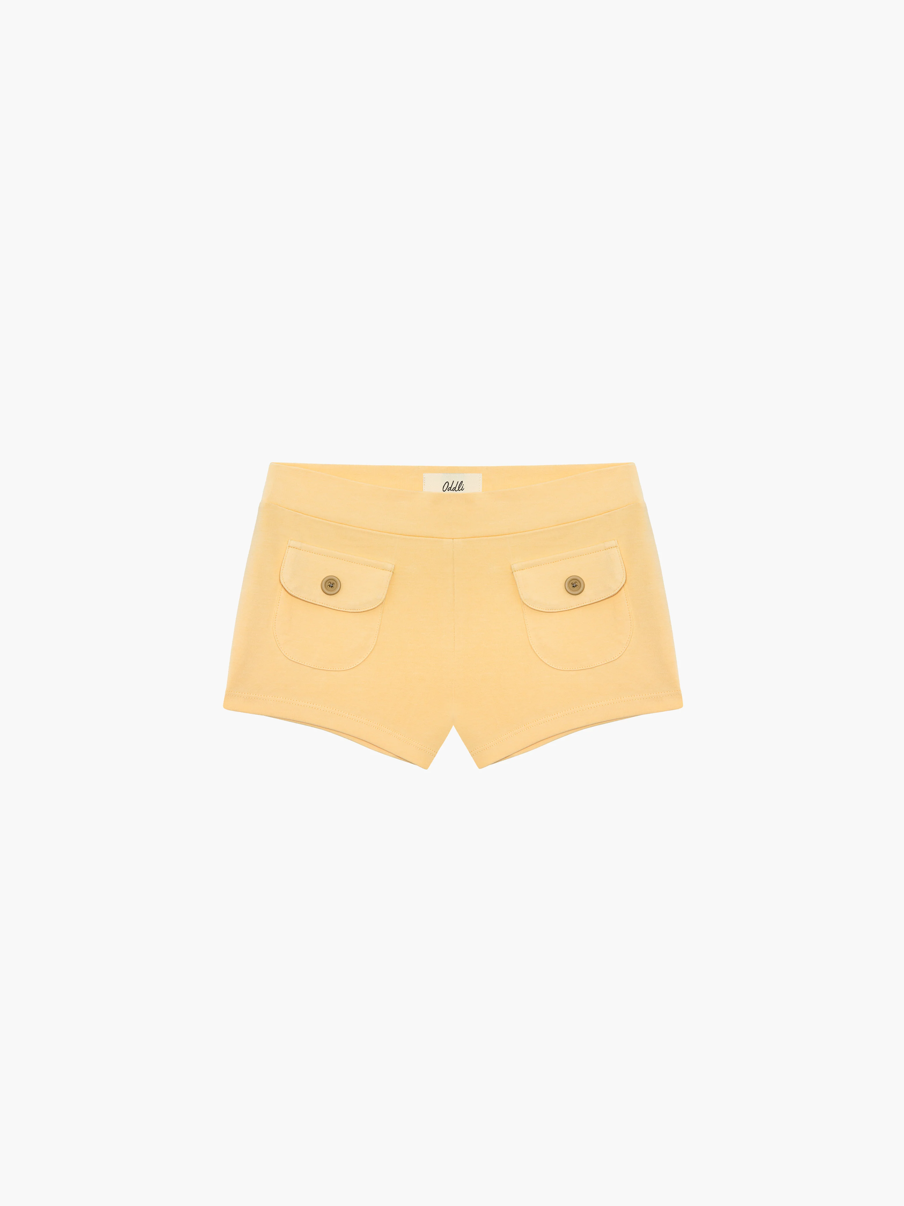 Button Mini Shorts - Image 13