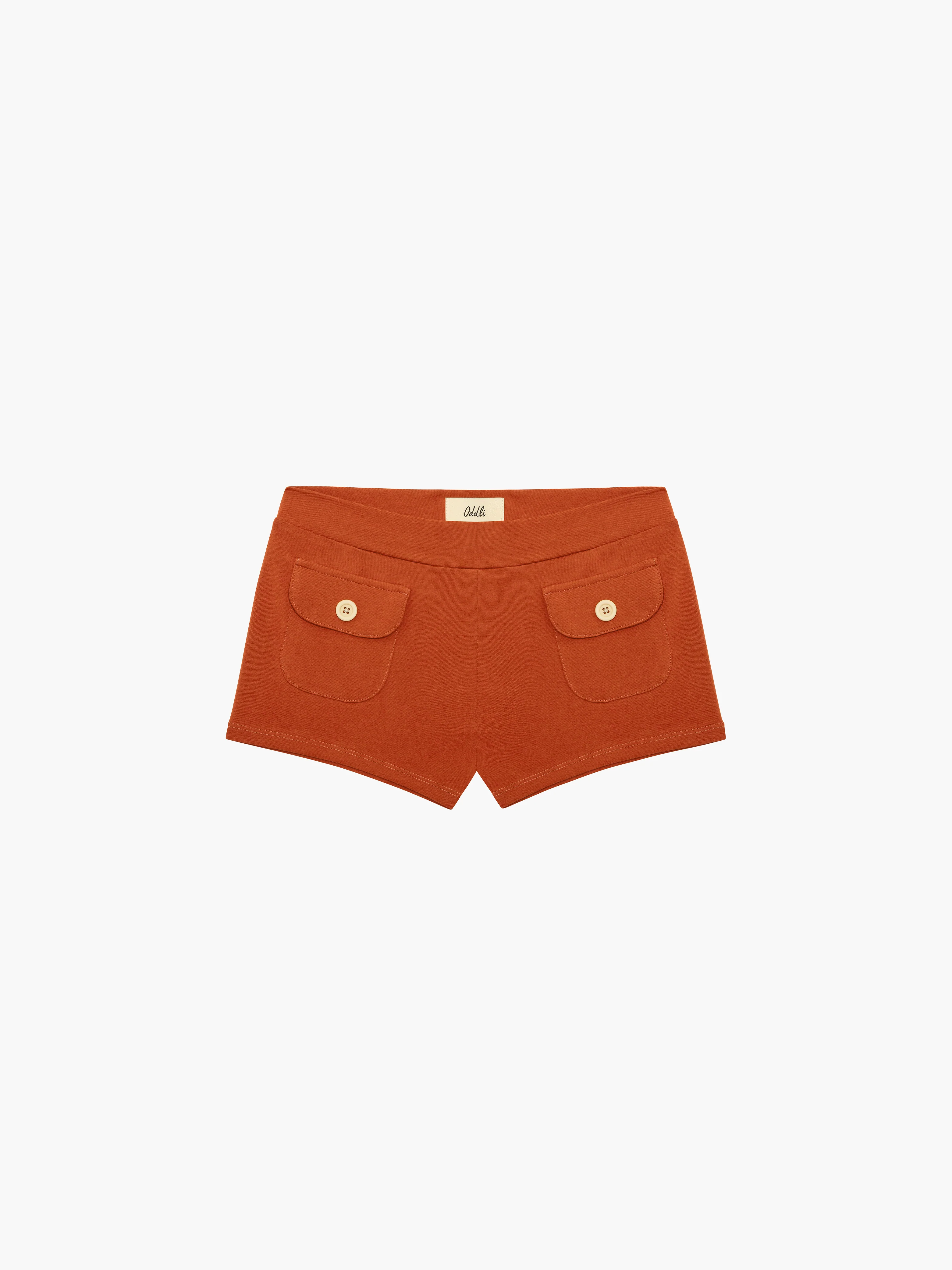 Button Mini Shorts - Image 20