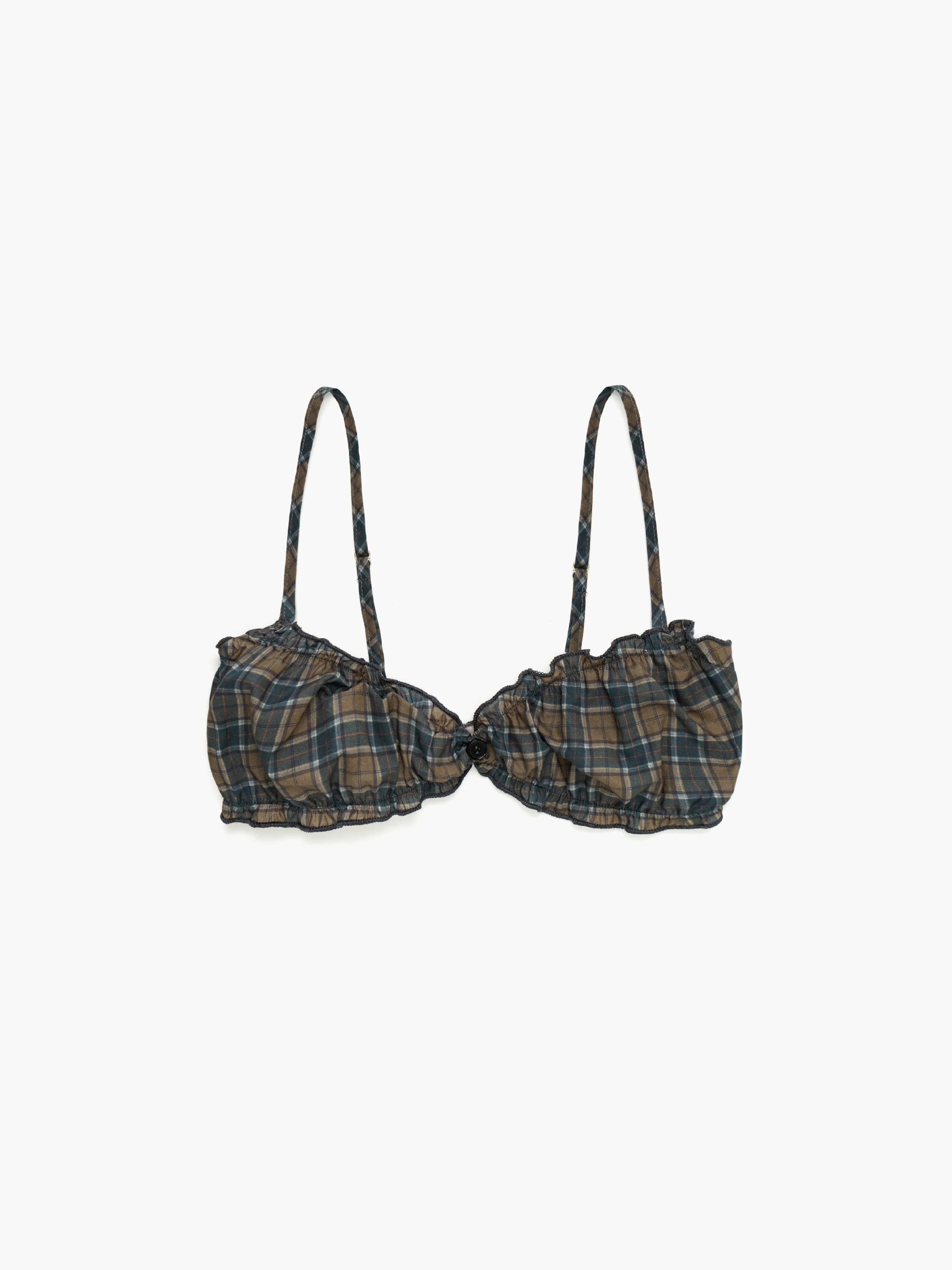 Oddli Plaid Bralette - Image 3