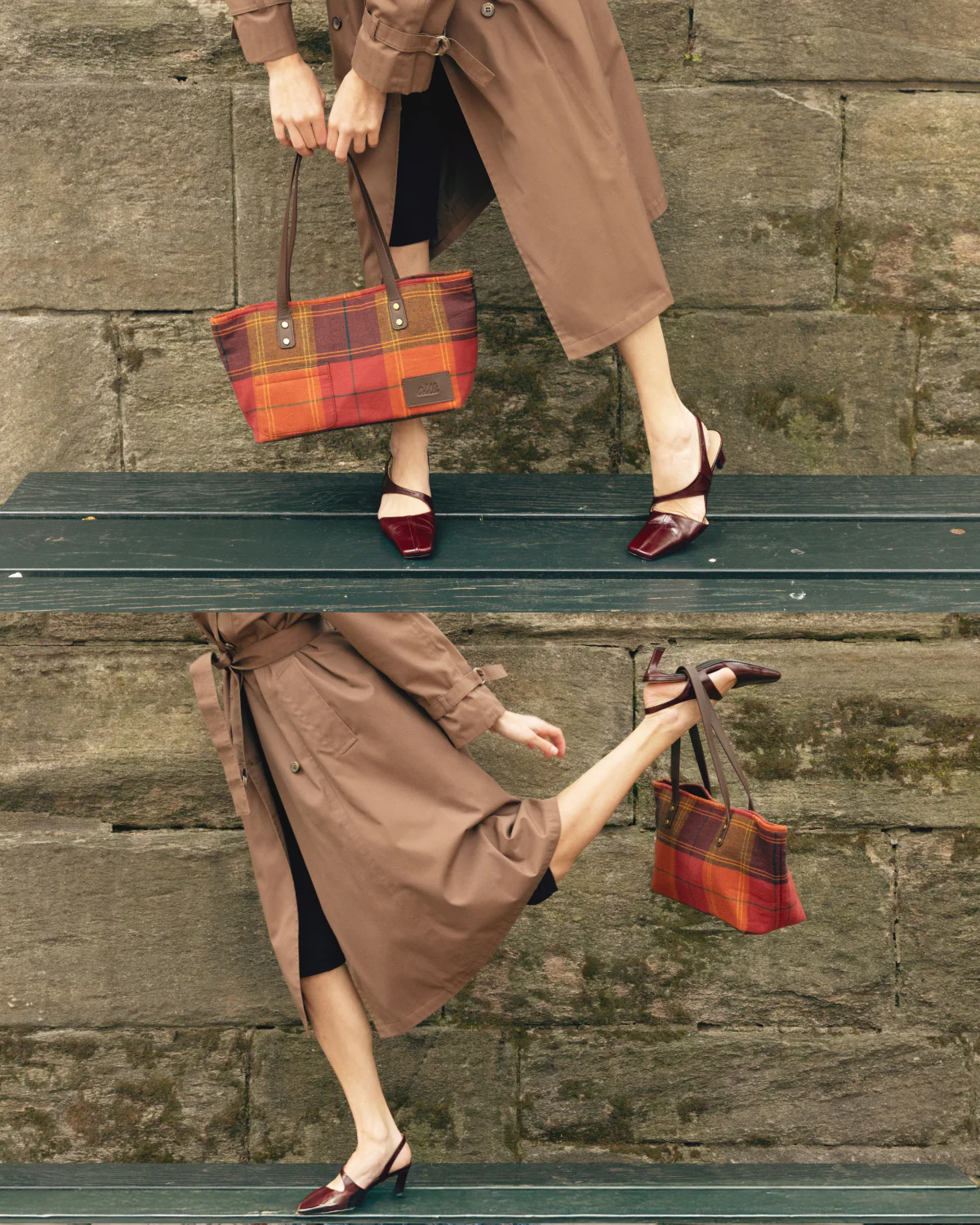 Mini Plaid Bag - Image 4