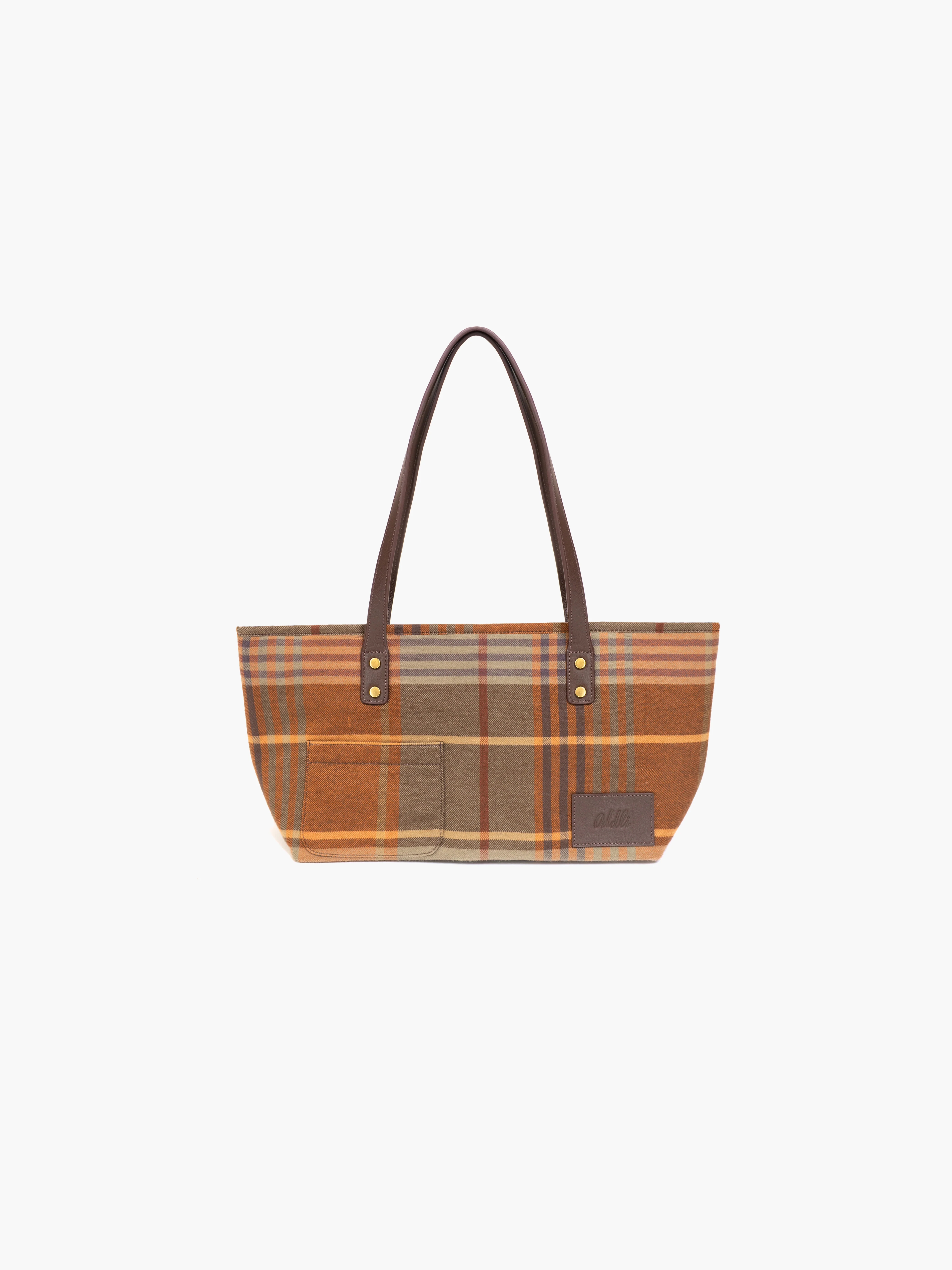 Mini Plaid Bag - Image 7