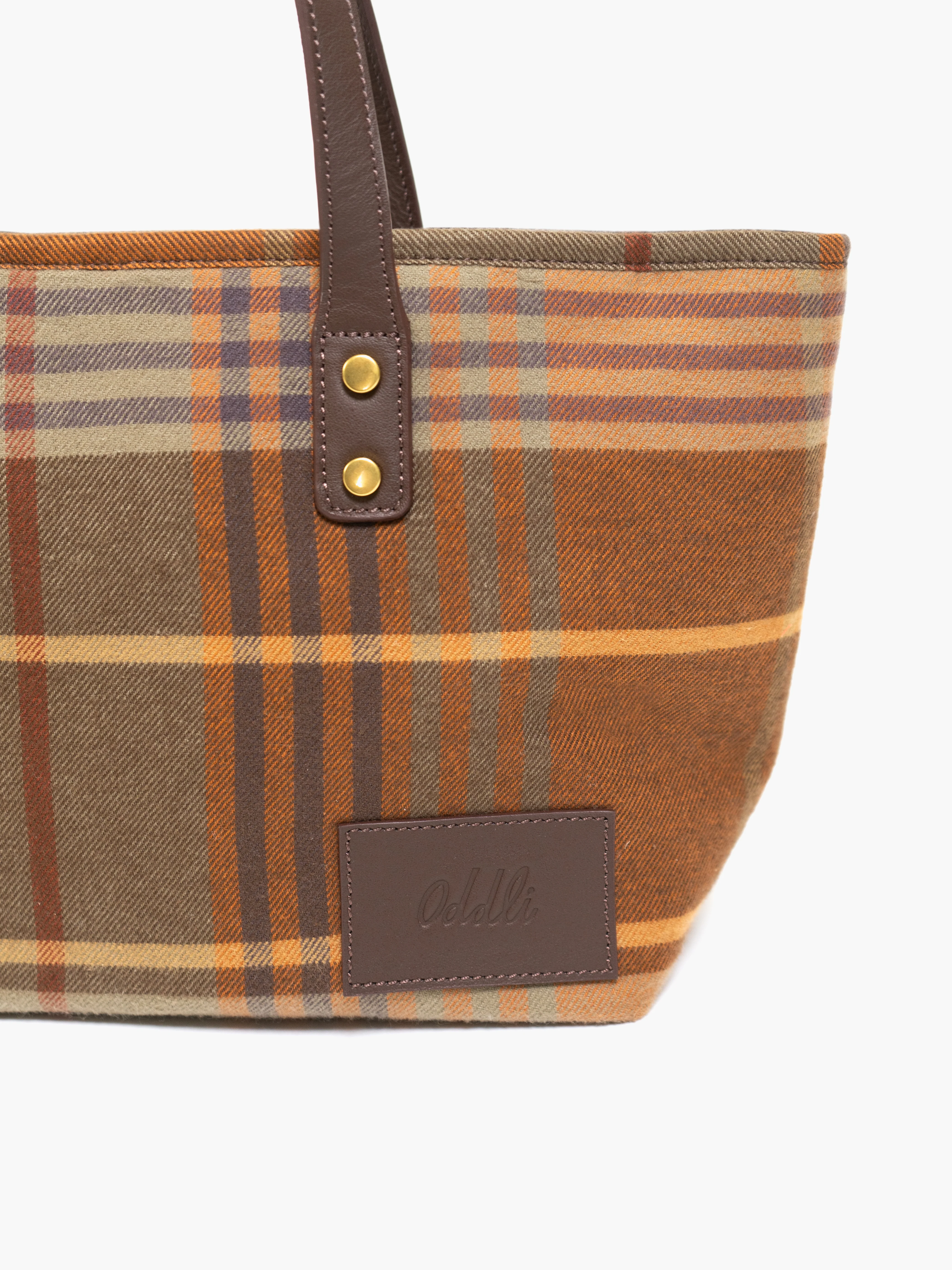 Mini Plaid Bag - Image 8