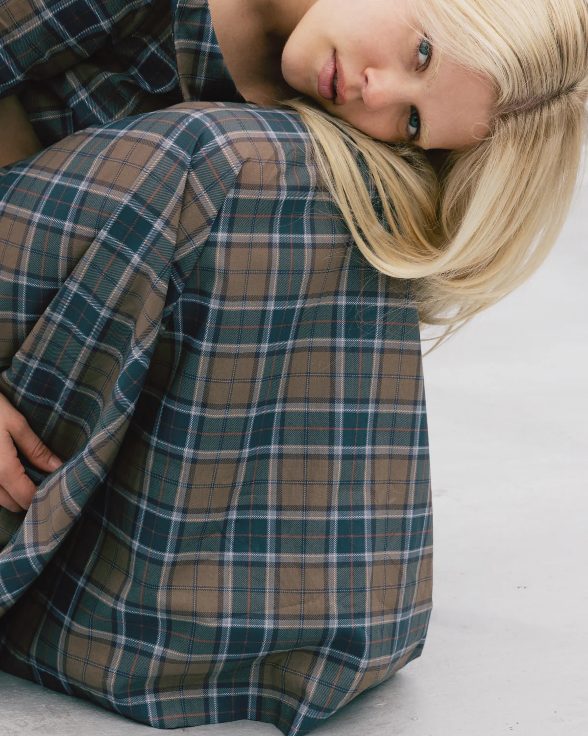 Plaid Maxi Skirt - Image 3