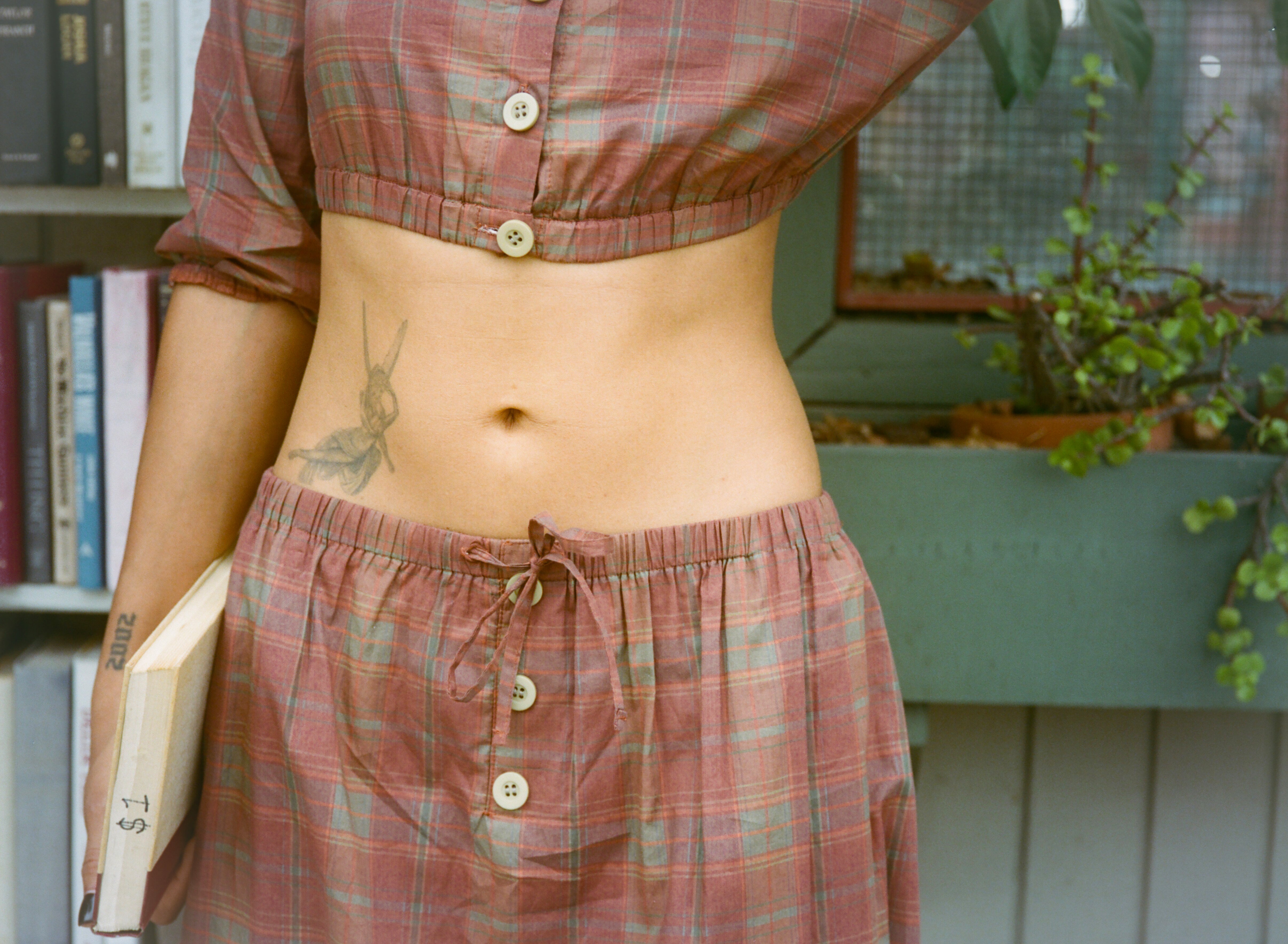 Plaid Maxi Skirt - Image 7