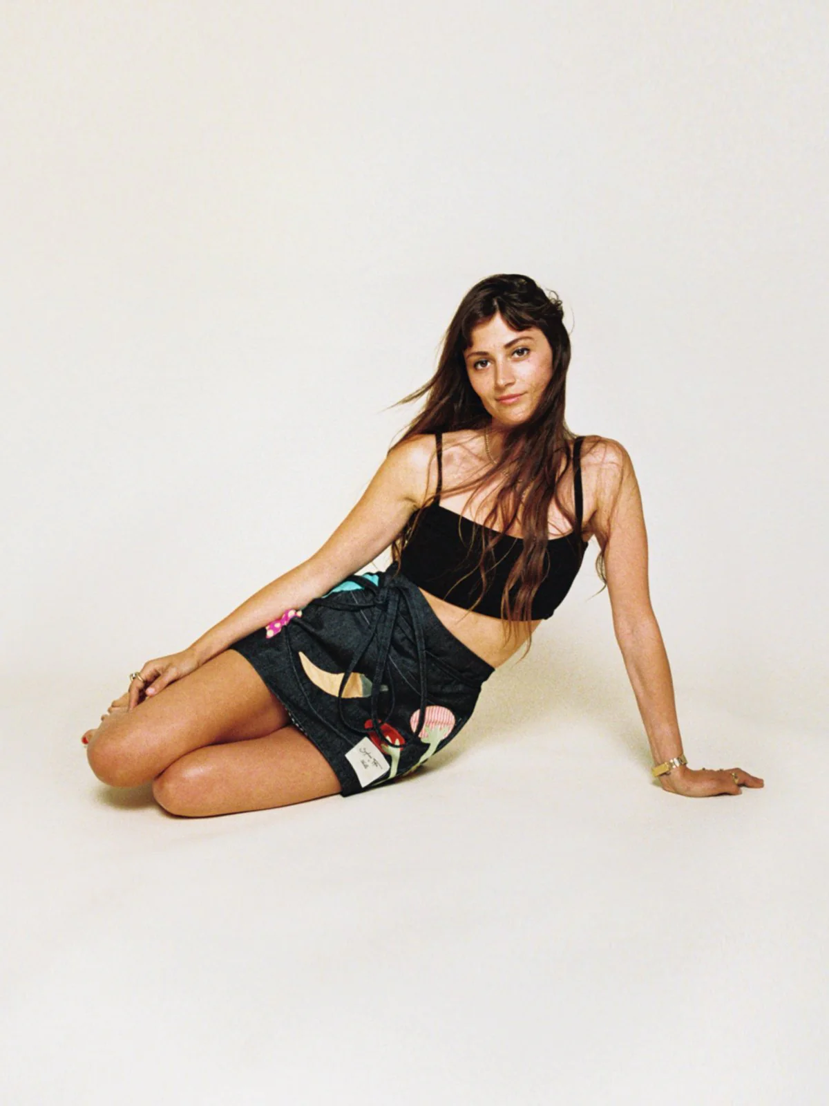 Sophie’s Denim Half Apron - Image 3