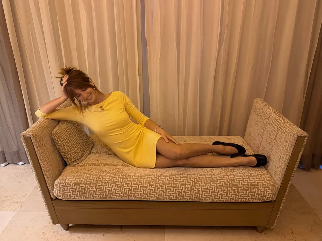 3/4 Sleeve Boat Neck Dress - Image 8